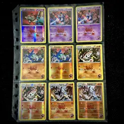 Pokemon Double Crisis Complete Master Set Kyogre EX Groudon EX 1-34 Reverse Holo - Image 5