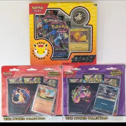 NEW 2 Ascended Heroes (AH) 3-pack Blisters & 1 Pokemon Day With Coin & Promo! - Image 1