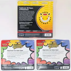 NEW 2 Ascended Heroes (AH) 3-pack Blisters & 1 Pokemon Day With Coin & Promo! - Image 2
