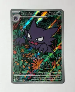 Haunter 027 Promo, Pokemon, Illustration Rare (From Mega Genger Battle Deck) - Image 1