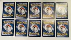 Pokemon Lot of 10 Illustration, Full Art Ultra Rare’s Lycanroc Blastoise Zekrom - Image 2