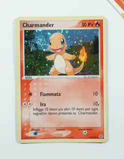 Pokemon Charmander 113/112 EX RossoFuoco & VerdeFoglia Italiano Holo - Image 1