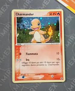 Pokemon Charmander 113/112 EX RossoFuoco & VerdeFoglia Italiano Holo - Image 2