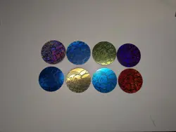 Pokemon Prismatic Evolutions Eevee Coins Set Of 8 From Mini Tins - Image 1