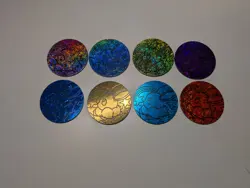 Pokemon Prismatic Evolutions Eevee Coins Set Of 8 From Mini Tins - Image 4
