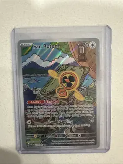 Fan Rotom 250/217 IR Ascended Heroes Evolution NM English Pokemon TCG - Image 1