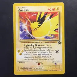 Pokemon Vintage WoTC Promo Zapdos #23 - Image 1