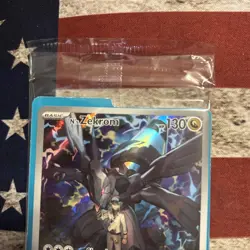 🪶Pokemon TCG Ascended Heroes N's Zekrom 031 Promo Pokemon Center Stamped Sealed - Image 2