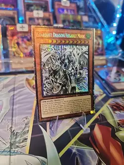 Yu-Gi-Oh! TCG Stardust Dragon/Assault Mode Starlight Rare BPRO-EN101 Near Mint - Image 2