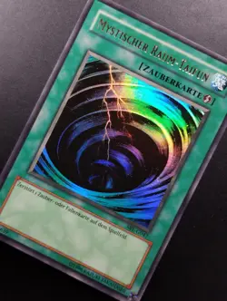 YUGIOH 2003 | MYSTICAL SPACE TYPHOON | SRL-G047 | OLD PRINT | GERMAN | EXCELLENT - Image 5