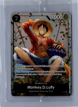 Monkey.D.Luffy (Tin Pack Set Vol. 2) One Piece Promotion Cards P-075 NM Holofoil - Image 1