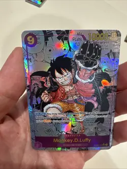 One Piece CCG English Monkey.D.Luffy Manga Alternate Art OP09-119 Custom Card - Image 5