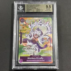 Monkey D Luffy - P-041 - BGS 9.5 - Regional Finalist - English One Piece Gear 5 - Image 1