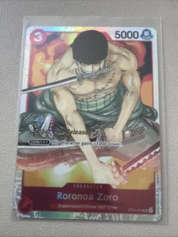 Roronoa Zoro ST01-013 Super Pre-Release Starter Deck 1 Straw Hat One Piece TCG - Image 1