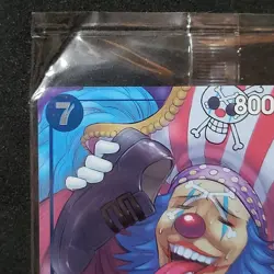 One Piece Buggy P-084 Stamped Promo Foil Release Event Winner English Sealed NM - Image 2