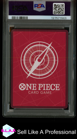 MONKEY D. LUFFY BVB X ONE PIECE MATCH DAY '25 ONE PIECE PROMOS 2025 003 PSA 10 - Image 2