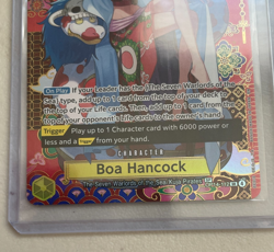 Boa Hancock OP14-112 Special SP The Azure Sea's Seven Holo NM Pack Fresh! - Image 5
