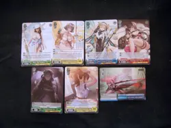 Weiss Schwarz NIKKE English~LOT OF 7 SR & RRR Cards~ANIS MARY BAY RAPUNZEL+++ - Image 1
