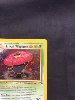 Pokemon Cards: Gym Heroes 1st Edition Rare Holo: Erika's Vileplume 5/132 - Image 4