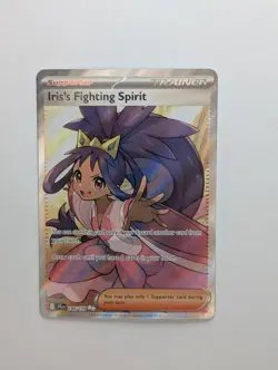 Iris's Fighting Spirit 180/159 Full Art Journey Together Pokemon Card TCG NM - Image 1