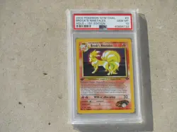 2000 POKEMON GYM CHALLENGER BROCK'S NINETALES HOLO 1ST EDITION CARD #3 PSA 10 - Image 1