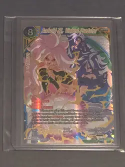 Dragon Ball Super Card Game Android 21 Violent Predator SPR Foil Card BT8-122 - Image 2