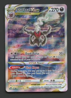 Darkrai VStar GG50/GGG70 Crown Zenith Galarian Gallery NM Rare Pokemon Card - Image 1
