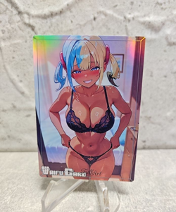 Canary Trading Card Waifu Goddess Story Anime Girl holo Karte Manga Full Art - Image 1