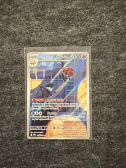 Pokemon TCG Team Rockets Orbeetle Destined Rivals 198/182 Illustration Rare Card - Image 1