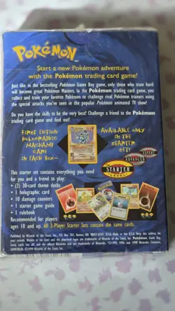Pokemon Trading Card Game 2-Player Starter Set 1999 ****** Factory Sealed ****** - Image 3