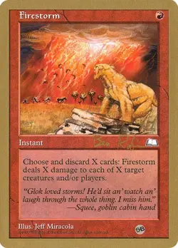 Firestorm (#br101sb) World Championship Decks 1998 MP MTG - Image 1