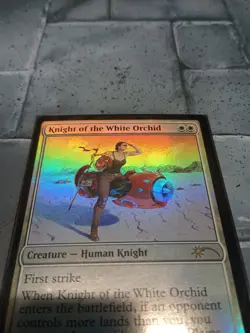 MTG Knight of the White Orchid (#1045) *Foil* - NM - Secret Lair: Victor Minguez - Image 2