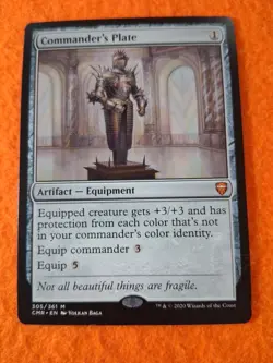 Commander's Plate Commander Legends Regular - Image 1