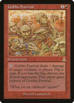 MTG Magic the Gathering Goblin Festival (83/143) Urza's Destiny HP - Image 1