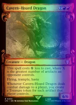 Cavern-Hoard Dragon (433/626) LTC LP FOIL - Image 1