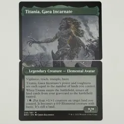 MTG Brothers War - Titania, Gaea Incarnate (Bundle) - BRO - NM - Image 1