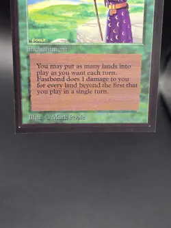 Fastbond - Collector's Edition CE Beta Reprint NM/Mint *CCGHouse* #WM - Image 4