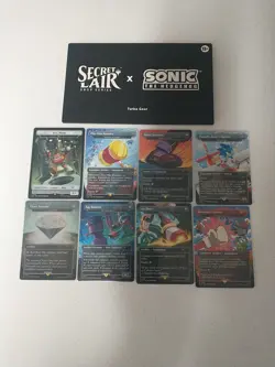 Chaos Emerald (White) 7037 Foil Lotus Petal Sonic The Hedgehog Secret Lair - Image 4