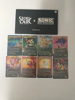 Chaos Emerald (White) 7037 Foil Lotus Petal Sonic The Hedgehog Secret Lair - Image 5