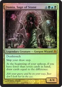 MTG Damia, Sage of Stone - Oversized, NM-Mint, English Commander Singles - Overs - Image 1