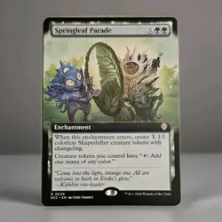 MTG - Springleaf Parade 39 (Extended Art) Lorwyn Eclipsed Regular - Image 1