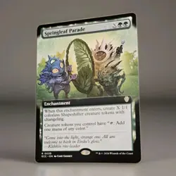 MTG - Springleaf Parade 39 (Extended Art) Lorwyn Eclipsed Regular - Image 2