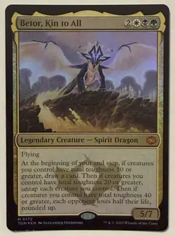 Betor, Kin to All Foil - Mythic - Tarkir: Dragonstorm MTG Magic the Gathering - Image 1