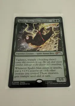 Spider-Man, Miles Morales Marvel's Spider-Man: Eternal-Legal Foil MTG - Image 1