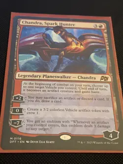 MTG Chandra, Spark Hunter Aetherdrift Regular #0016 - Image 1