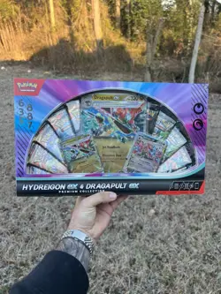 Pokemon TCG Hydreigon EX & Dragapult EX Premium Collection Box - New Sealed - Image 1
