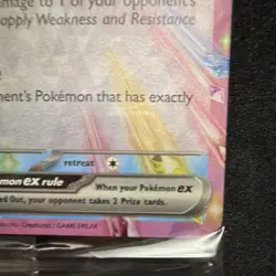 Glaceon EX Promo Holo Tera HP 270 Scarlet & Violet Prismatic Evolutions Pokemon… - Image 2