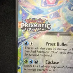 Glaceon EX Promo Holo Tera HP 270 Scarlet & Violet Prismatic Evolutions Pokemon… - Image 4