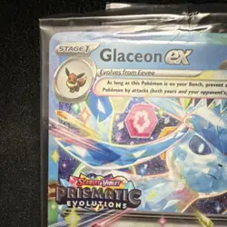 Glaceon EX Promo Holo Tera HP 270 Scarlet & Violet Prismatic Evolutions Pokemon… - Image 5