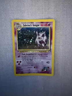 Sabrina’s Gengar Holo 14/132 – Gym Challenge – Vintage Pokemon Card (WOTC) - Image 2